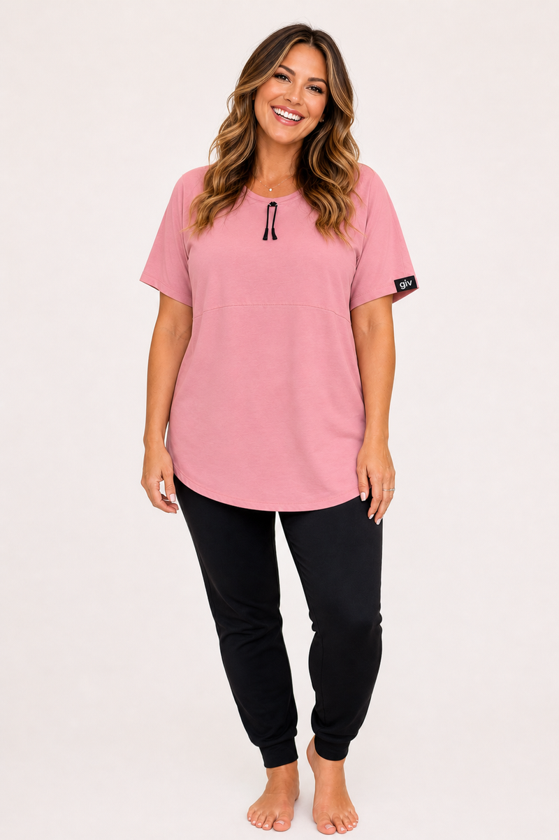 GIV SOLO Shirt: Pink Collection